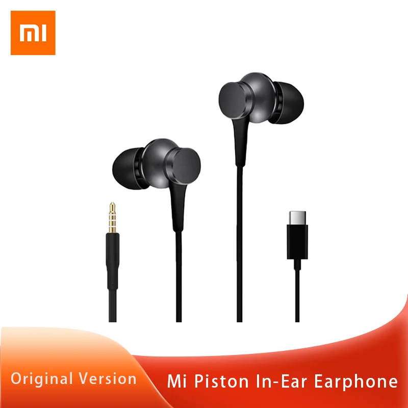 Xiaomi 9 9T 9SE Piston 3 In Ear Fresh earphone USB Type C Headset Earpiece For Mi 10 9pro 8 8SE 6 6X 8 lite Mix 2 2s Note3