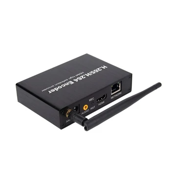 

IPTVs Network HDMI Video Audio Encoder Stable WIFI HD 1080P 45FPS RTSP RTMP ONVIF Live Streaming Multifunctional H.264 H.265