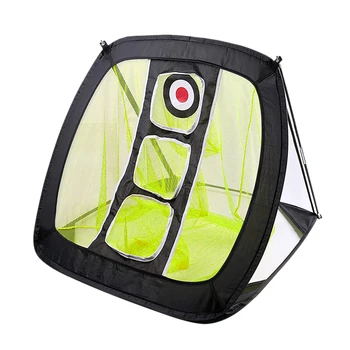 

Garden Portable Foldable Indoor Outdoor Pitching Hitting Practice Backyard Training Cage Golf Chipping Net Beginners Playground