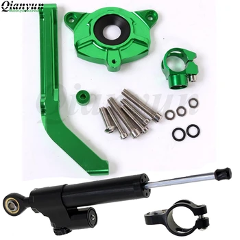 

for Kawasaki Z1000 2014 2015 2016 Motorcycle CNC Damper Steering StabilizerLinear Reversed Safety Control+Bracket