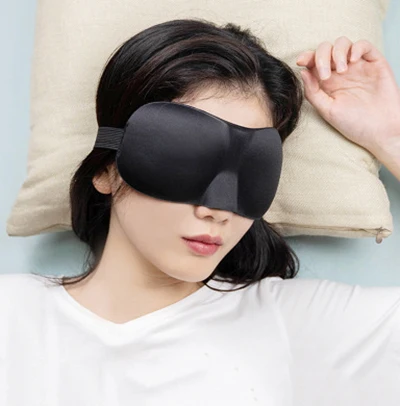 

1Pcs 3D Sleep Mask Natural Sleeping Eye Mask Eyeshade Cover Shade Eye Patch Women Men Soft Portable Blindfold Travel Eyepatch