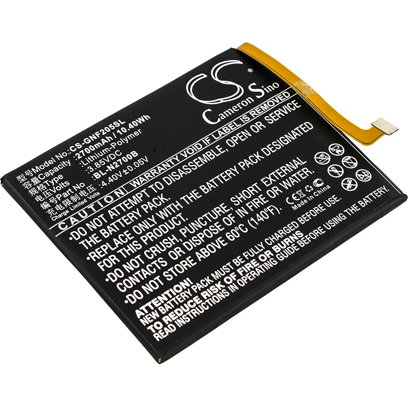 Обновленная батарея Cameron Sino для GIONEE F205, F205L