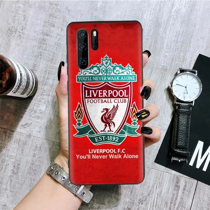 Liverpool Club Черный чехол для телефона huawei mate 30 20 10 P30 P20 P10 Pro Lite P Smart Z Роскошный чехол
