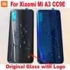 100% Original Glass For xiaomi 9 mi 9 MI9 CC9E MiA3 Back Cover Back Door Replacement Hard Battery Case Rear Housing Lid Explorer ► Photo 2/3