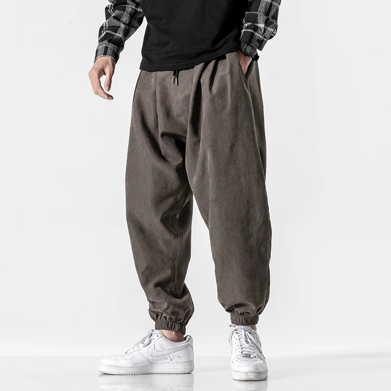 بنطلون رجالي أسود موضة الهيب هوب ركض ركض بنطلون حريم رجل Sweatpants غير رسمي بنطلون رجالي حجم كبير 5XL 4 بنطلون رجالي أسود موضة الهيب هوب ركض ركض بنطلون حريم رجل Sweatpants غير رسمي بنطلون رجالي حجم كبير 5XL 4