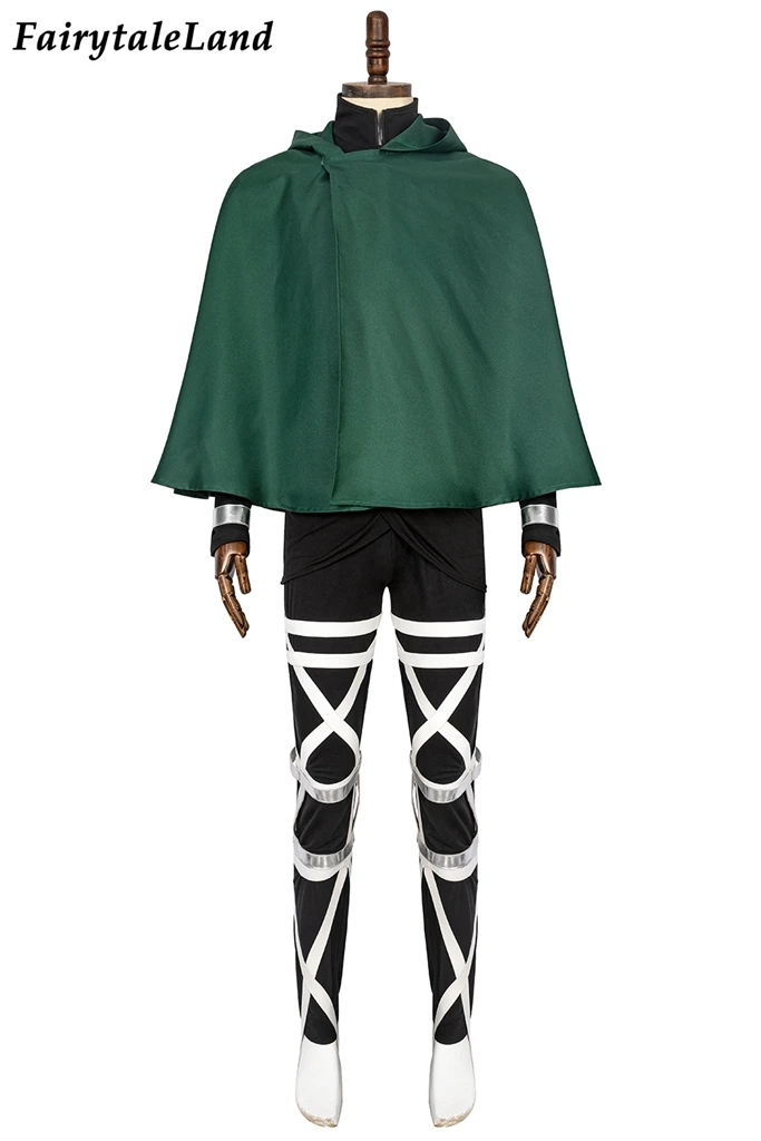 cute halloween costumes Attack on Titan 4 The Final Season Rivaille Cosplay Costume Halloween Superhero Outfit Shingeki no Kyojin Team Armour Uniform anime dress