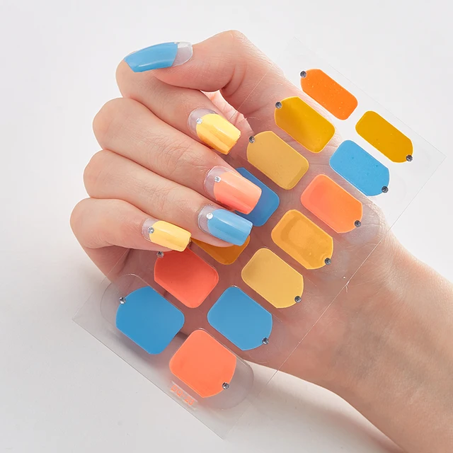 Five Sorts 0f Nail Stickers Decals Plain Stickers Nail Stickers Designer Nails Sticker Designer Nails Art Decoration Nailart DQ-23