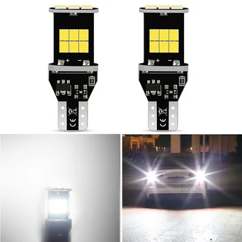

2x T15 W16W Canbus White LED Backup Reverse Light For For Audi A3 A4 A1 B8 B6 B7 A5 A6 A7 A8 C5 C6 C7 Q3 Q5 Q7 100 V8 8V 8L 8P