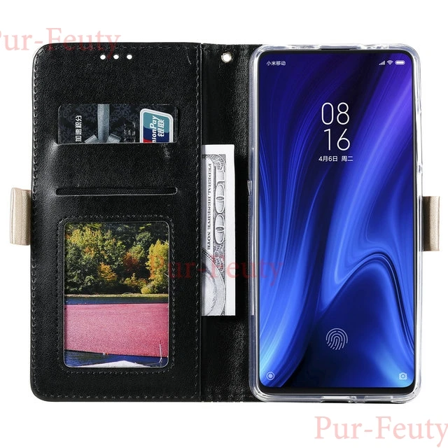 Чехол для Redmi K20 Xiaomi Redmi K 20 20Pro 20K RedmiK20, кружевной кожаный кошелек с молнией, роскошный флип-чехол для Redmi K20 Pro K20