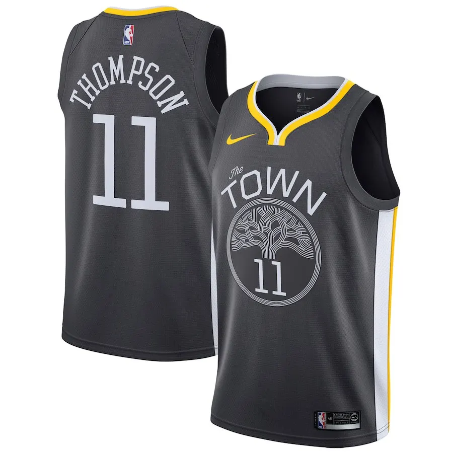 MEN Мужская футболка golden state Klay tommpson blue warriors - Цвет: MEN