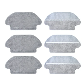 

-Robot Vacuum 3 Wet Water + 3 Dry and Wet Separation Cleaner Mop Cloth Cleaning Cloth Rag for Xiaomi Mijia STYJ02YM Robotic Vac