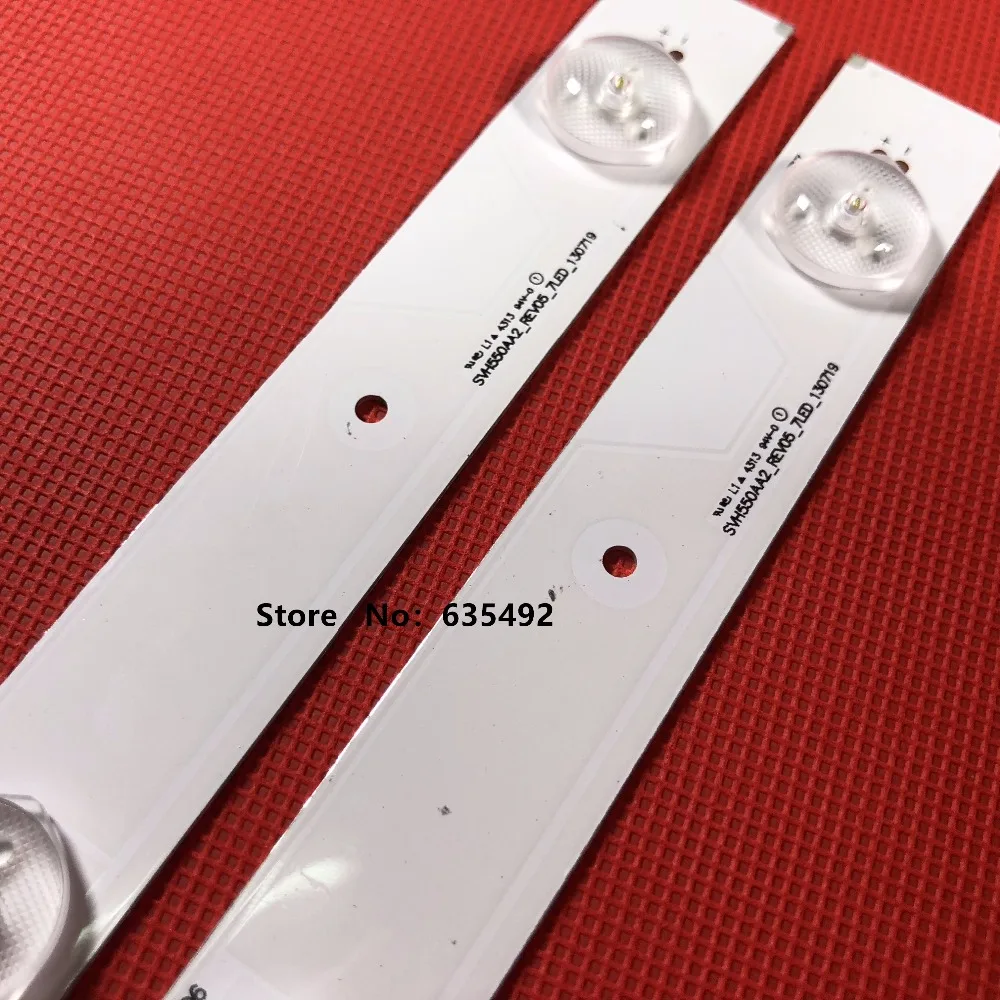 100-Original-and-new-1set-11pieces-For-Hisense-LED55K20JD-LED55EC280JD-led-backlight-for-SVH550AA2-REV05-7LED (4)