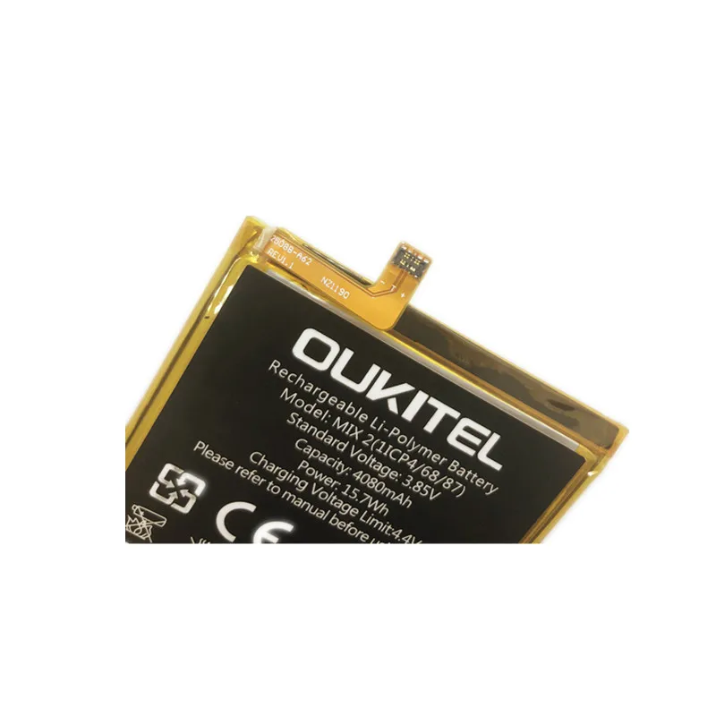 Батарея для мобильного телефона OUKITEL MIX 2 батарея 4080 мАч Оригинальная батарея для мобильного телефона OUKITEL MIX 2 батарея для телефона