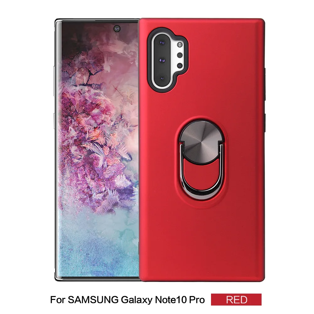 Red Модные Магнитная подставка чехол для samsung Galaxy A90 A80 A70 A60 A50 A40 A30 A20 A10 Многофункциональный противоударный автомобильный чехол - Цвет: Red