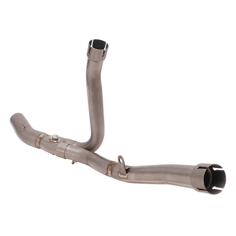 51mm Motorcycle Exhaust Muffler Middle Link Pipe For SUZUKI V-STROM 650/650 XT DL650 DL650 XT 2017-2021 Titanium Alloy Connector - Image 4