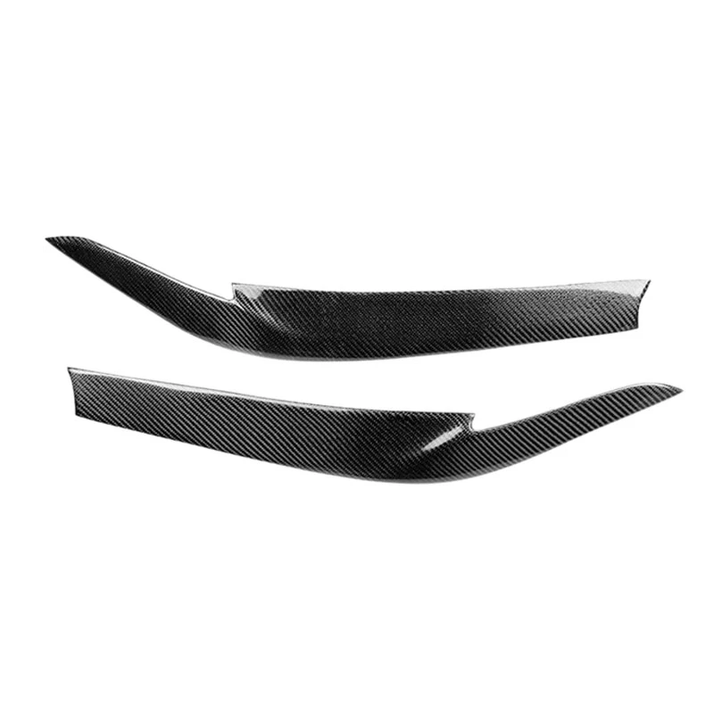 For 2017-18 BMW G30 530I 540I M550I G38 CARBON FIBER Headlight Eyelid Cover Eyebrow |