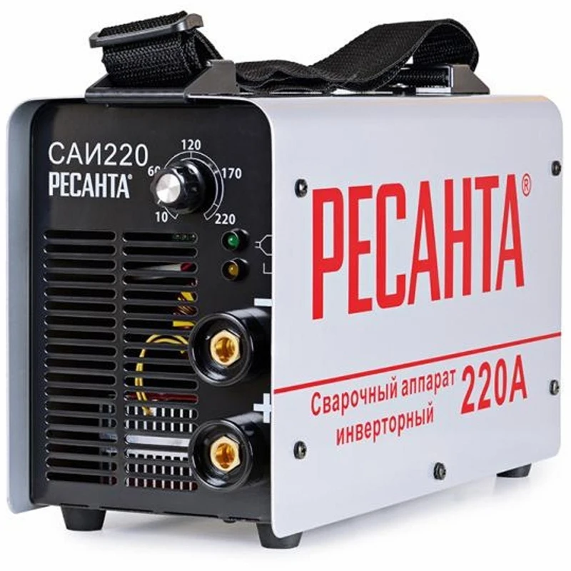 Аппарат сварочный инверторный РЕСАНТА САИ 220 (Сварочный ток 10-220 А