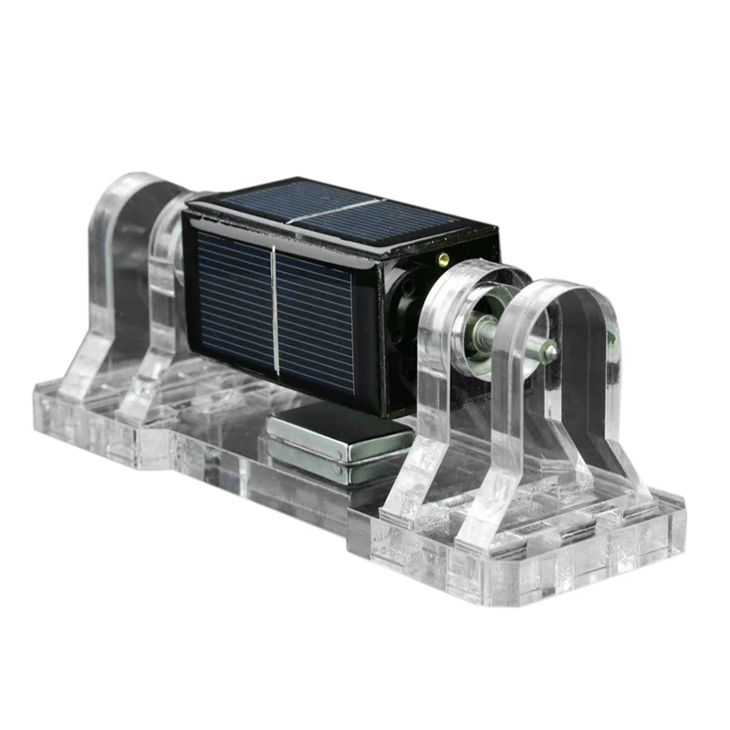 

ABSS-Square Solar Magnetic Levitation Anti-Shaking Dual Stand Mendocino Motor Horizontal Levitating Model