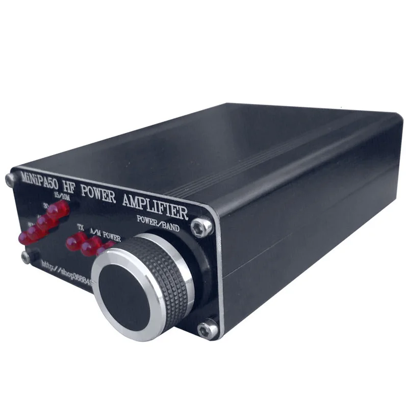 

TOP Minipa50 45W HF Power Amplifier For YASEU FT-817 ICOM IC-703 Elecraft KX3 QRP Frequency Band: 80m 40m 30m-17m 15m-10m