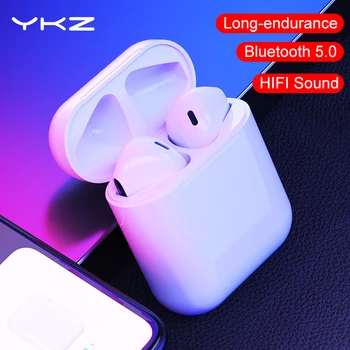 

YKZ i12 TWS Wireless Bluetooth Earphone for iPhone Xiaomi Huawei Earbuds Portable Mini Bluetooth Earphones Headphones With MIC