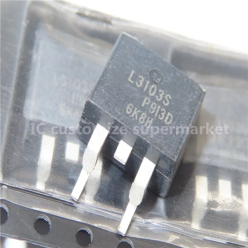 

10 шт./лот L3103S IRL3103S TO-263 30V 64A SMD Triode