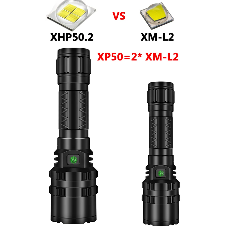 Z90 cree xhp50.2 8000 лм светодиодный фонарик usb зарядка растягивающийся ударопрочный тактический фонарик мощный 18650 или 26650 фонарь