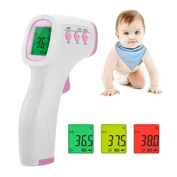 

Thermometer Infrared Non-Contact Forehead Digital Thermometer Gun Home Baby Adult Temperature Sensor Measurement Device New