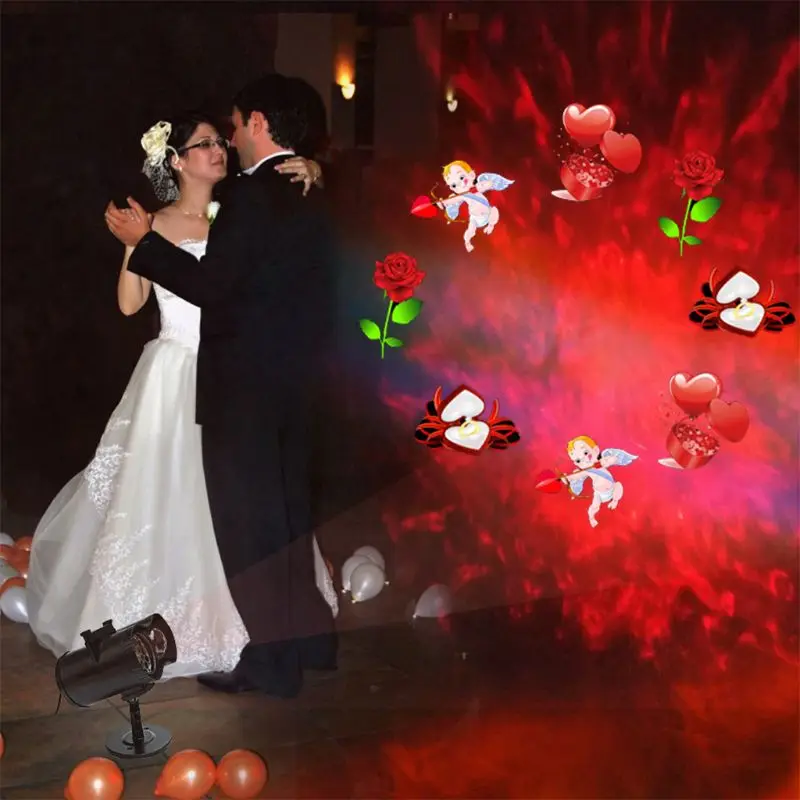 

Ocean Wave EU Christmas Projector Lights 2-in-1 with 16 Slides 10 Colors for Holidays Partys D08F