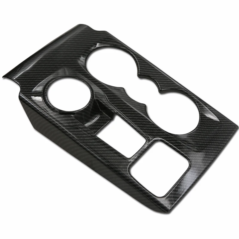 

20 for Ford Focus interior modified center control row water cup holder air outlet decoration frame carbon fiber sticker
