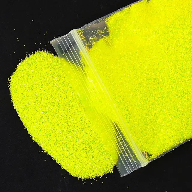 50G/Bag Holographic Mixed Hexagon Shape Chunky Nail Glitter Sequins Sparkly Flakes Slices Manicure Body/Eye/Face Glitter TCF2335 0.4MM-7