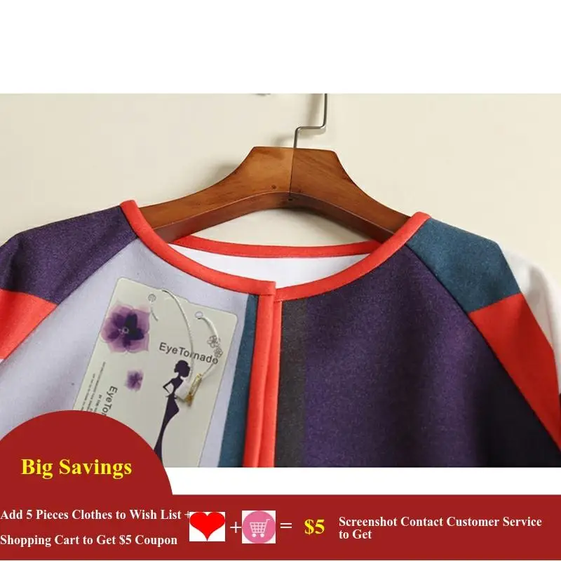 Women Fashion Color Block Print Wool Coat Winter Long Casual Oversize Woolen Coat O Neck Elegant Work Blends Warm Outerwear61 ► Photo 2/6