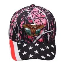 Unisex Owl Baseball Caps Cotton Cloth Adjustable American Elements Outdoor Hats