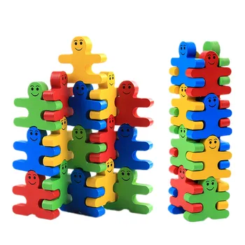 

Wooden Toys building blocks balance game Creative For Baby Children Balance Stacking Montessori Early Educational Kids Toys
