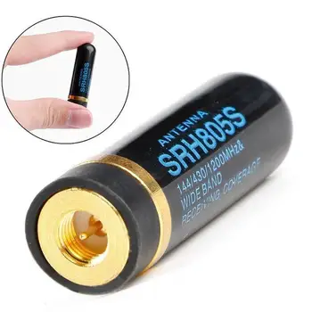 

10W Dual Band SRH805S SMA-F Female Antenna For Baofeng TGUV2 UV-5RE Radio GT-3 UV-5R BF-888s KGUVD1P UV-5RA SMA Antennas U7S1