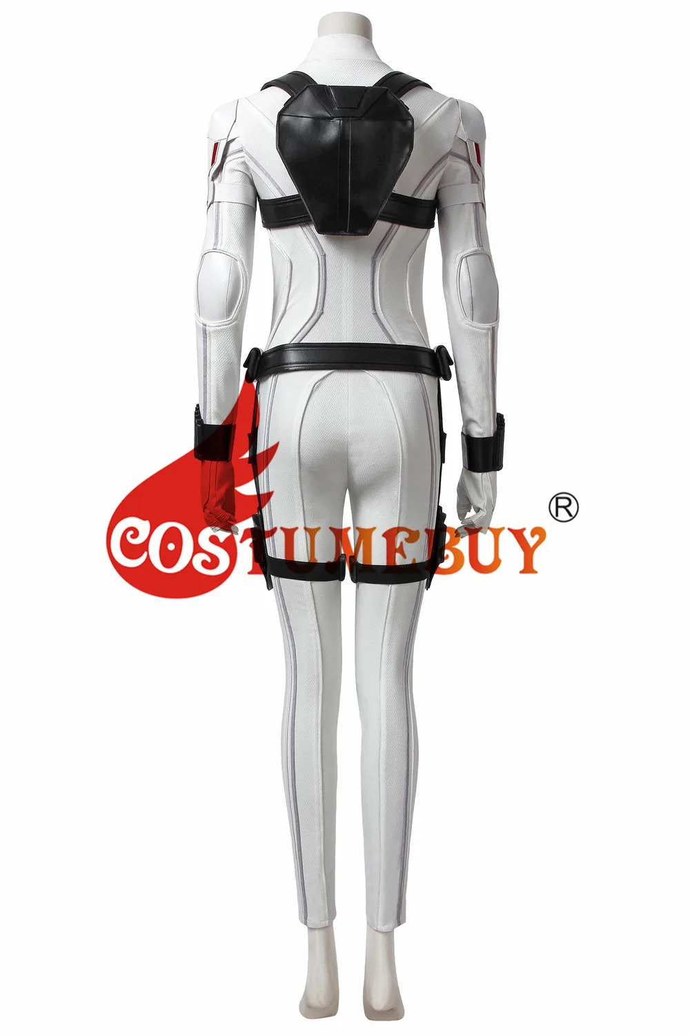CostumeBuy, черная вдова, Наташа романофф, белый костюм, костюм для взрослых женщин, супергерой, Черная Вдова, сексуальный комбинезон, костюм L920