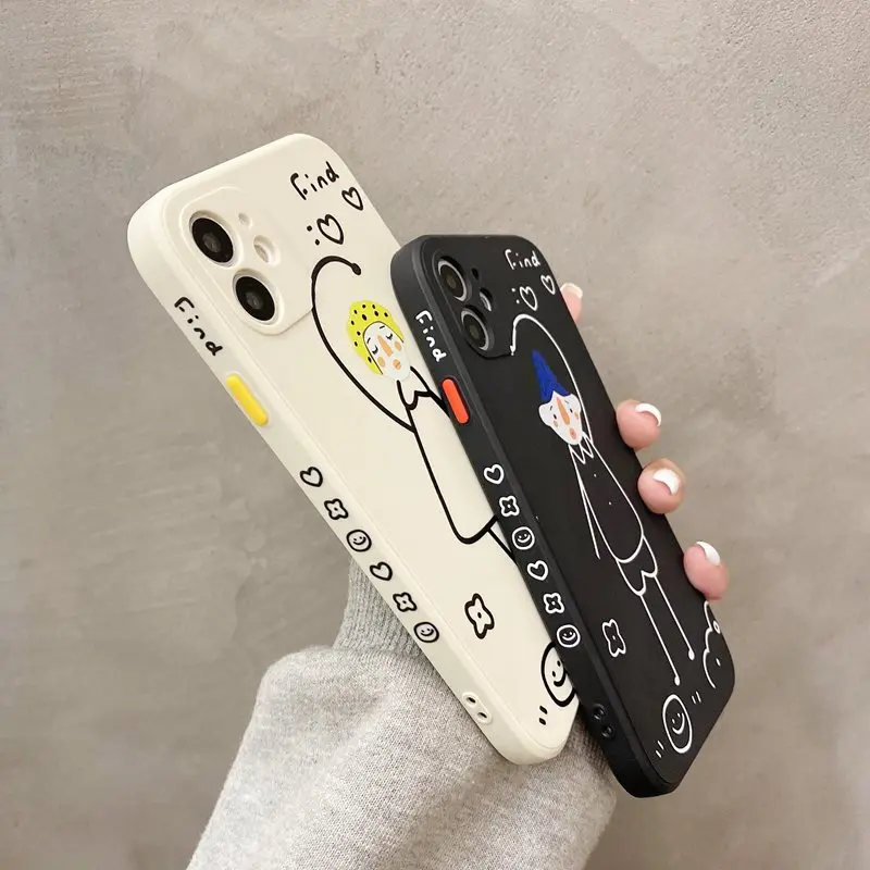 Чехол-накладка для IPhone 11 12 Mini Pro Max SE 2020 6 6S 7 8 Plus X XS XR из жидкого силикона | Мобильные