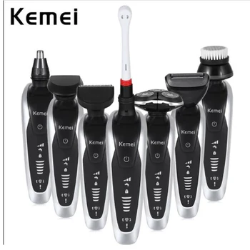 

Kemei KM-8867 home professional personal care full set of 7 in 1 multi-function hair clipper
