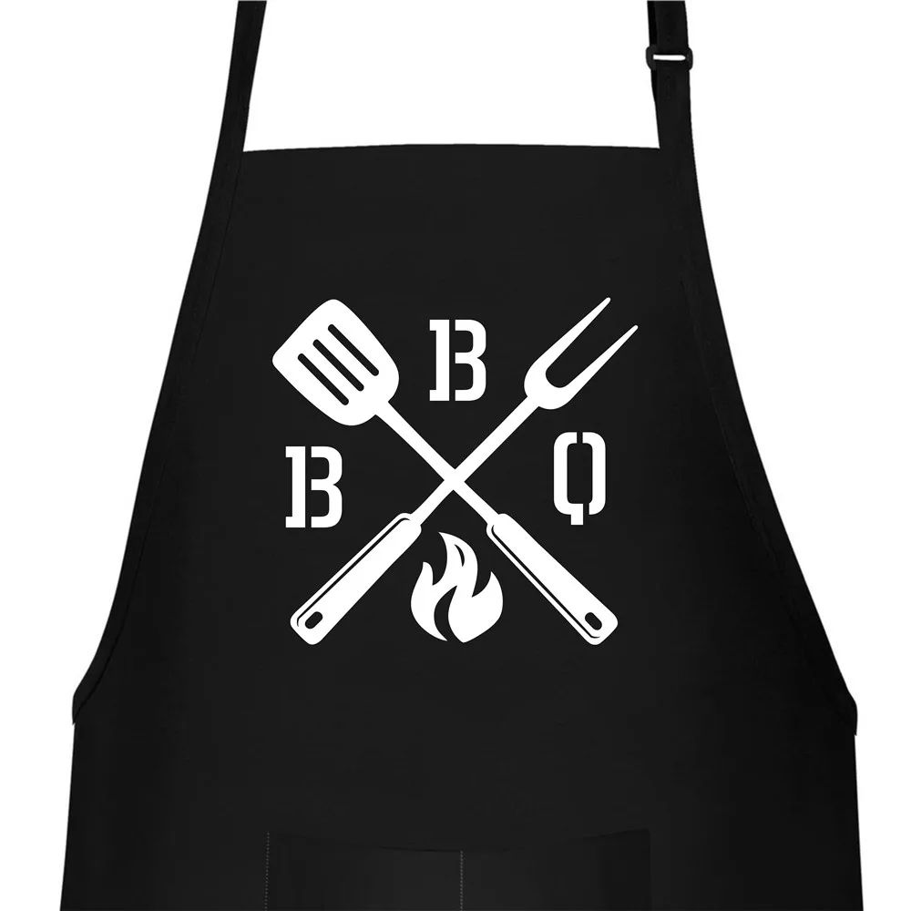 Personalized Funny BBQ Apron Fathers Day Gift Cooking Apron Chef Man's Birthday Gifts Party Grill Gift