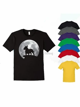 

Bull Terrier Miniature Eclipse Full Moon Halloween C Men T-shirt