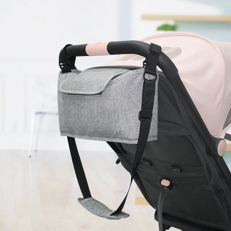 Stroller Bag Handbag Universal For Yoyo Yoya Yoyaplus Cybex Pram Trolley Accessories Larger Capacity Foldable Hanging Diaper Bag baby stroller accessories hooks