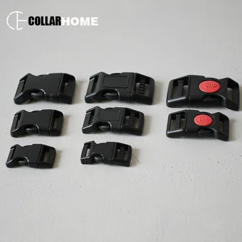 

100pcs Plastic belt buckle side release buckle straps 15mm 20mm 25mm DIY dog cat collar harness sewing bag backpack aaccessories