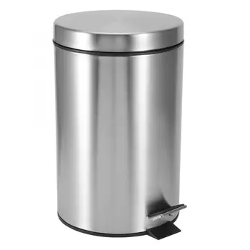 

7L Stainless Steel Step Trash Can Wastebasket Garbage Container Bin for Bathroom Bedroom Kitchen Eco-friendly Waste Garbage Bin
