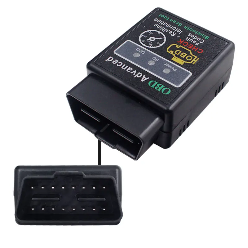 HH OBD ELM327 Bluetooth V1.5/V2.1 OBD2 подключению CAN шины проверки двигателя HHOBD ELM 327 OBDII 2
