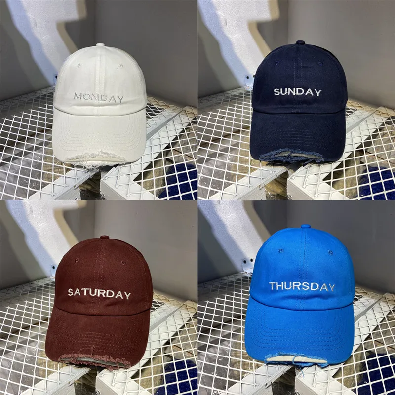 Embroidery Vetements Baseball Cap Women 