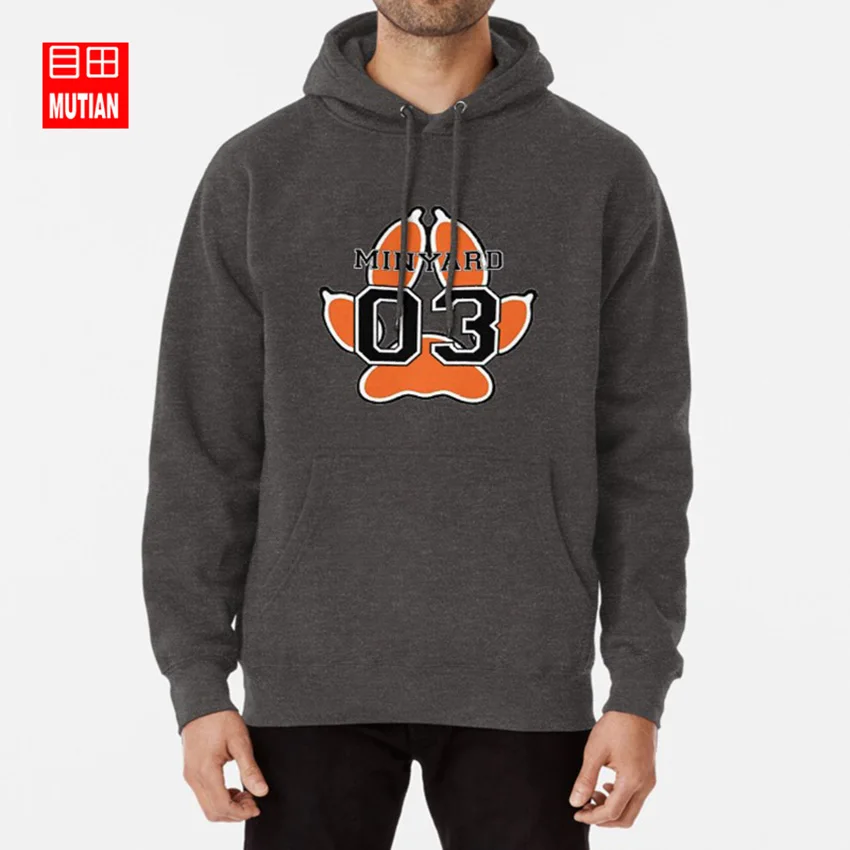 The Foxhole CORT Minyard с лапой толстовки кофты foxhole CORT все для игры Эндрюс minyard palmetto state - Цвет: darkgrey-hoodie