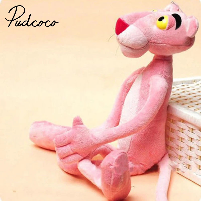 

Kids Baby Doll Cartoon Pink Panther Plush Toys Stuffed Animal Toy For Gift 40cm