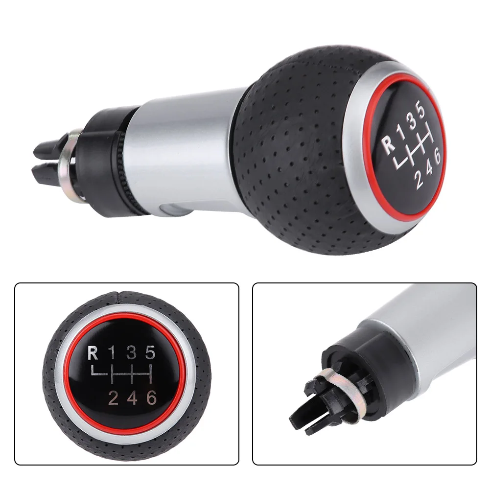 

Dropshipping Gear Shift Knob Car Manual 6 Speed Gear Shift Knob For Audi A4 S4 B8 8K A5 8T Q5 8R S Line 2007-2015