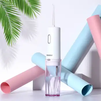 

Electric Oral Irrigator 240ml Dental Irrigator USB Rechargeable Dental Water Jet Flosser Oral Powerful Teeth Cleaner Toothpick