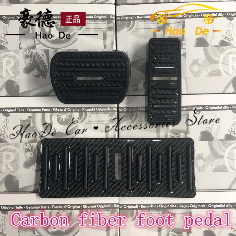 

Carbon Fiber NO DRILL Car Fuel Brake Foot Pedal for Mercedes Benz AT2016-2019 GLS ClassX166/W166/GLS320/GLS350/GLS400/GLS500/550