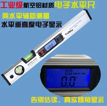 

Electronic Digital Horizontal Ruler 600 Vertical Slope Ruler Magnetic Digital Angle Ruler New Style Anti-Fall Gradienter 200mm
